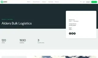 Preview of the Alders Bulk Logistics Case Study