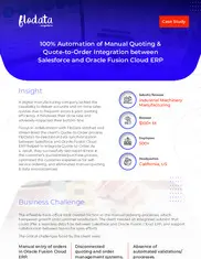 Preview of the Digital Manufacturing Company Case Study