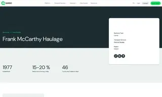 Preview of the Frank McCarthy Haulage Case Study