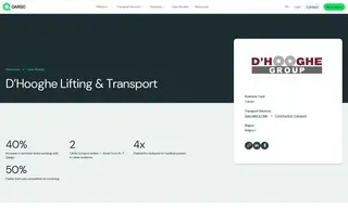 Preview of the D’hooghe Lifting & Transport Case Study