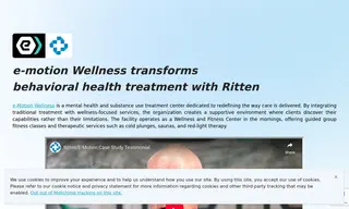Preview of the e-motion Wellness Case Study