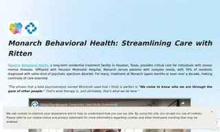 Preview of the Monarch Behavioral Health Case Study