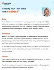 Preview of the SPM Advisors Case Study