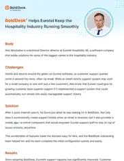 Preview of the Eurotel Hospitality AE Case Study