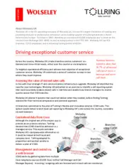 Preview of the Wolseley UK Case Study