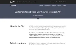 Preview of the Bristol City Council Ideas Lab Case Study