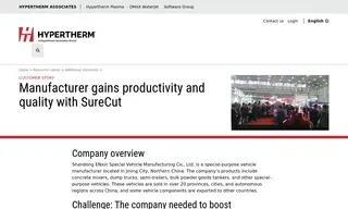 Preview of the Shandong ENxin Special Vehicle Manufacturing Co., Ltd. Case Study