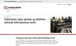 Preview of the Hokes Bluff Welding & Fab Case Study