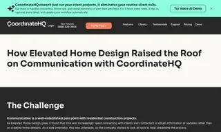 Preview of the Elevated Home Design Case Study