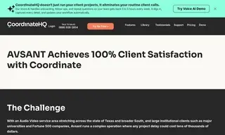 Preview of the AVSANT Case Study