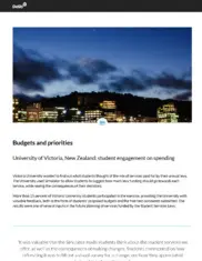 Preview of the Victoria University of Wellington Case Study