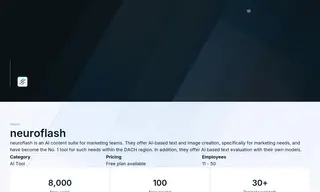 Preview of the neuroflash Case Study