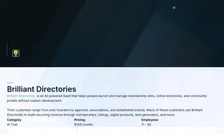 Preview of the Brilliant Directories Case Study