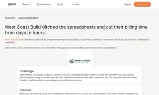 Preview of the West Coast Build Case Study