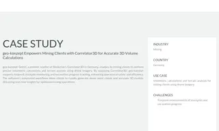 Preview of the geo-konzept GmbH Case Study
