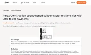 Preview of the Perez Construction Case Study