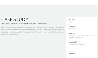 Preview of the Aerial Data Solutions (ADS) Case Study