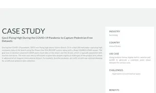 Preview of the Geo1 Case Study