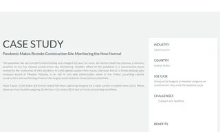 Preview of the Extreme Aerial Case Study