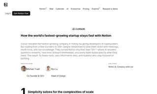 Preview of the Cursor Case Study