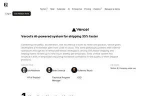 Preview of the Vercel Case Study