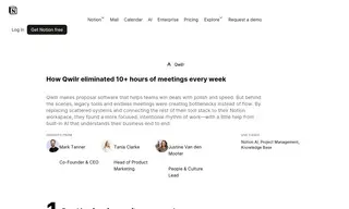 Preview of the Qwilr Case Study