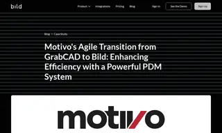 Preview of the Motivo Case Study
