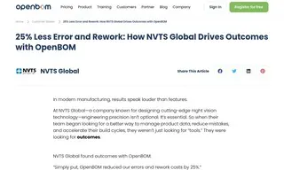 Preview of the NVTS Global Case Study