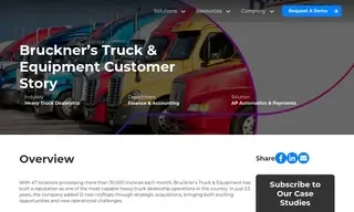 Preview of the Bruckner’s Truck & Equipment Case Study
