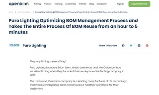 Preview of the Puro Lighting Case Study