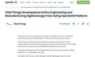 Preview of the Vital Things Case Study