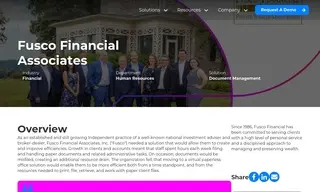 Preview of the Fusco Financial Associates Case Study