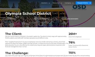 Preview of the Olympia School District Case Study