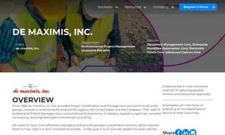 Preview of the de maximis, inc Case Study