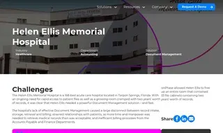 Preview of the Helen Ellis Memorial Hospital Case Study