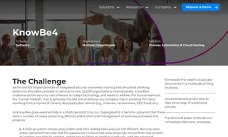 Preview of the KnowBe4 Case Study