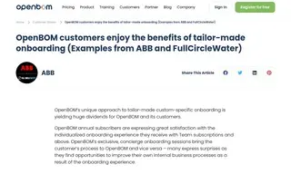 Preview of the ABB Case Study