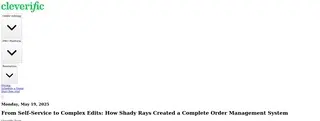Preview of the Shady Rays Case Study