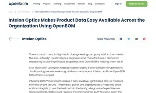 Preview of the Intelon Optics Case Study