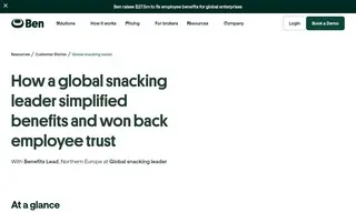 Preview of the Global Snacking Leader Case Study