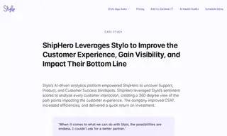 Preview of the ShipHero Case Study