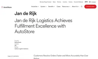 Preview of the Jan de Rijk Logistics Case Study
