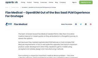 Preview of the Fize Medical Case Study