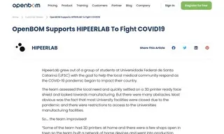 Preview of the HIPEERLAB Case Study