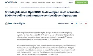 Preview of the ShredLights Case Study