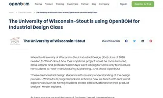 Preview of the The University of Wisconsin-Stout Case Study