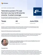 Preview of the TX Load Runners Case Study