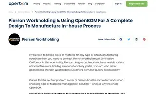 Preview of the Pierson Workholding Case Study