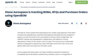 Preview of the Stone Aerospace Case Study