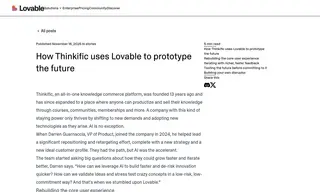 Preview of the Thinkific Case Study